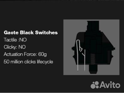 Mantistek GK2 Обмен RGB Кириллица Механика