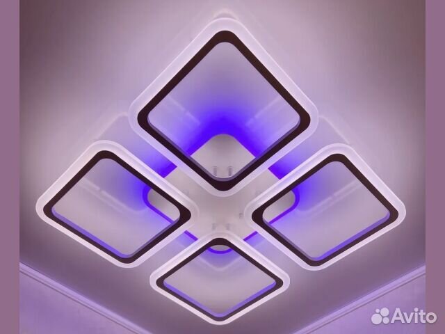 Люстра светодиодная, потолочная на 15кв\м