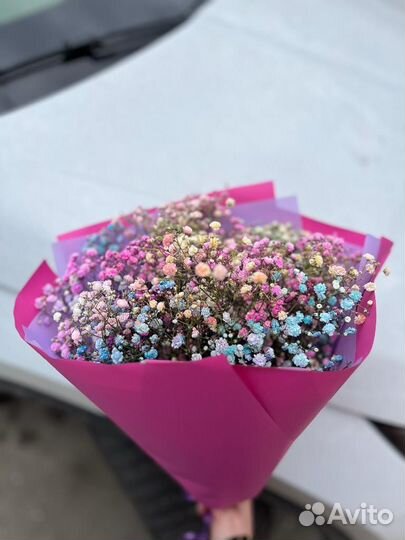 Букет из гипсофилы