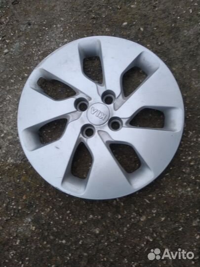 Колпаки r15 на kia rio