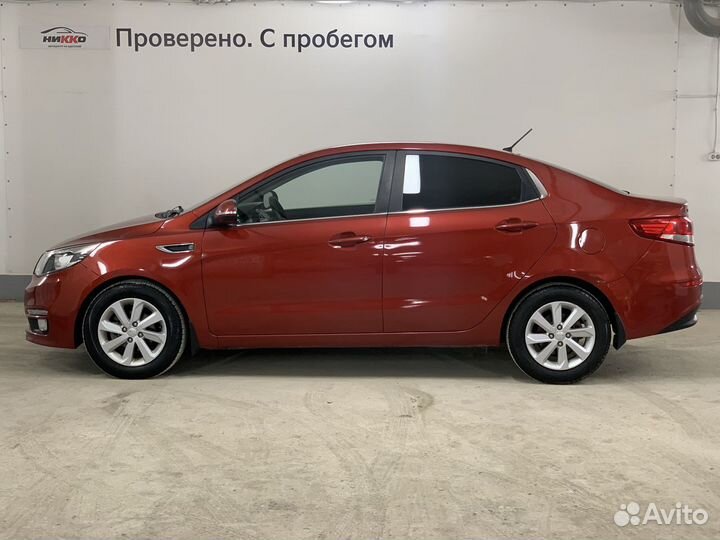 Kia Rio 1.6 AT, 2016, 128 015 км