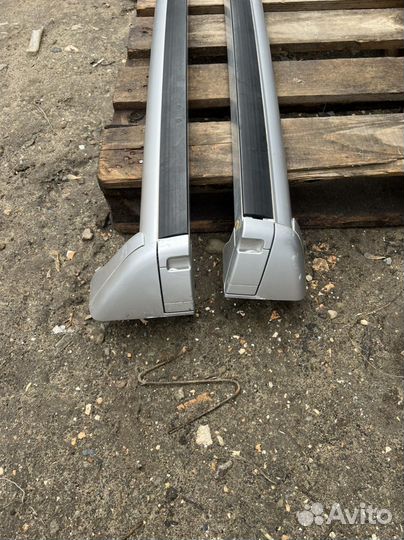 Рейлинги на крышу поперечины фольксваген туарег 1