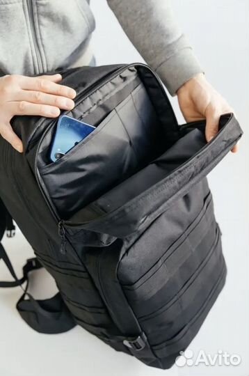 Рюкзак тактический походный, черный