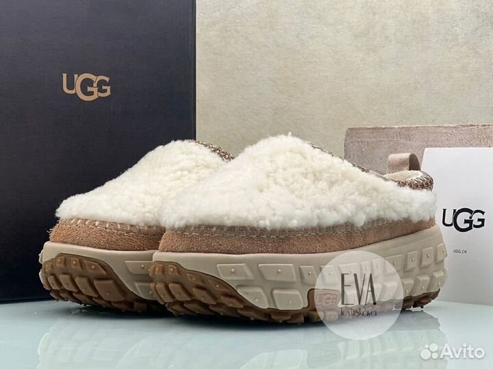 Женские слипоны Ugg Venture Daze Cozy Natural