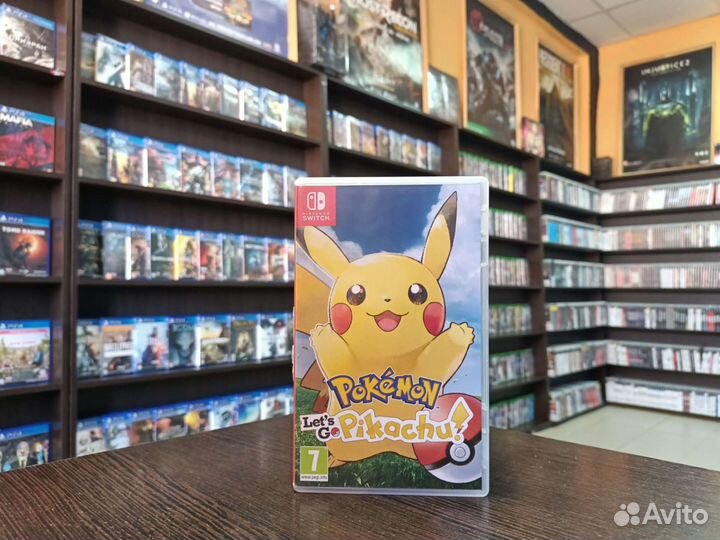 Pokemon lets go pikachu nintendo switch