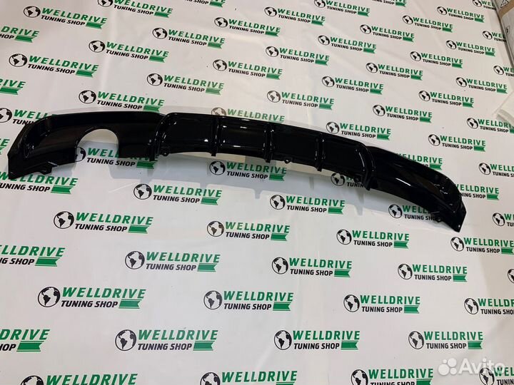 Диффузор BMW 3 F30 M-Performance 1+0 черн тюнинг