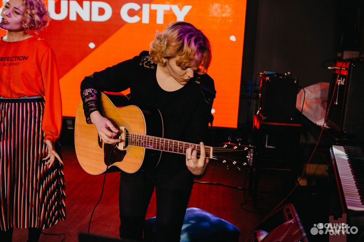 Акустическая гитара Washburn Jumbo LSJ743