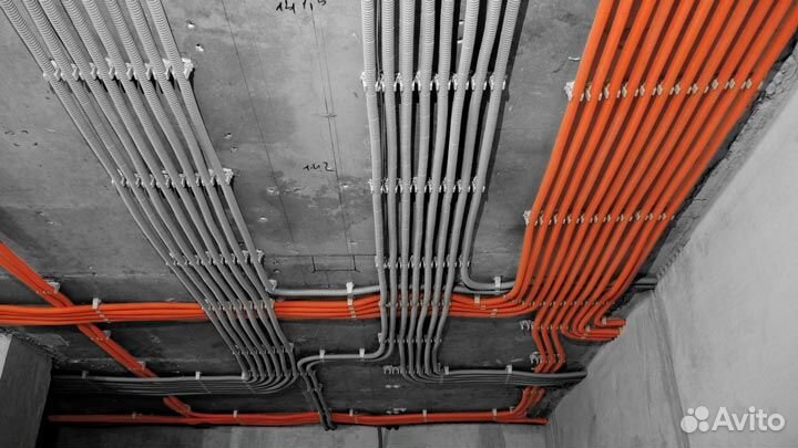 Электрик Электромонтажные работы Замена проводки