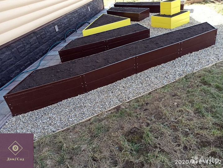 Грядки полимерные