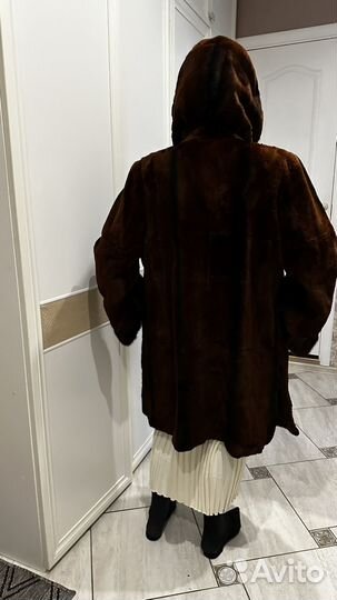Шуба стиженная норка 48 размер
