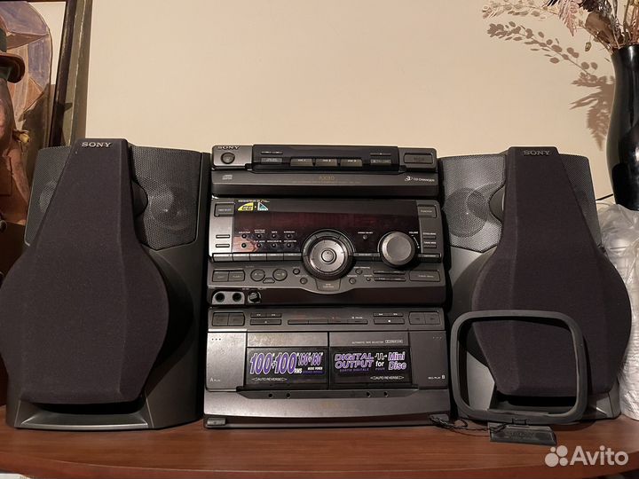Музыкальный центр sony MHC-RX90 б/у