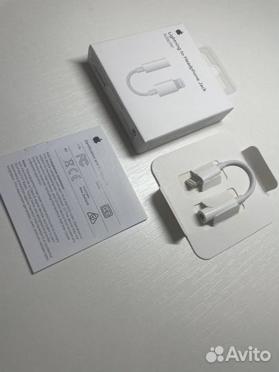 Переходник Apple Lightning 3.5