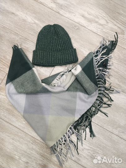 Женский шарф+шапка