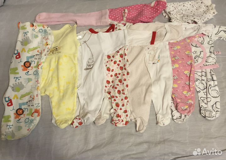 Детские вещи пакетом (0-9мес)