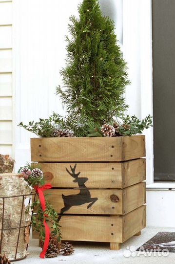 Ящик для елки