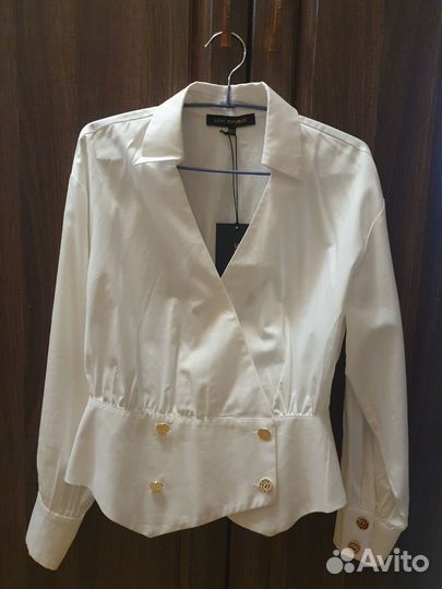 Рубашка белая Love Republic 46-48 p