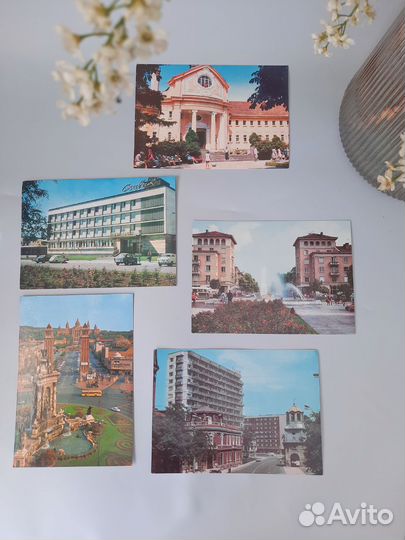 Фотооткрытки зарубежные времен СССР