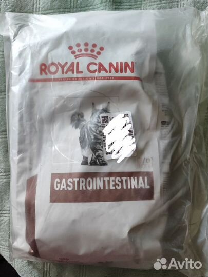 Корм для кошек royal canin gastrointestinal 2кг