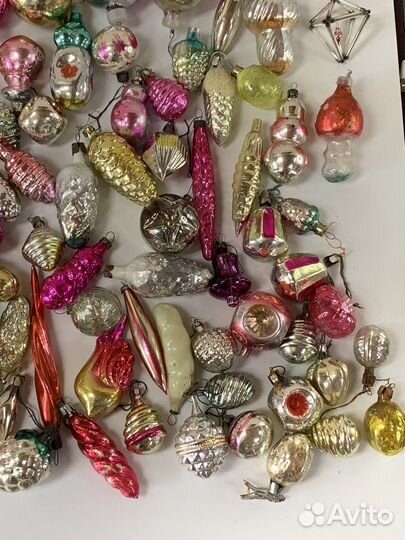 Елочные игрушки СССР