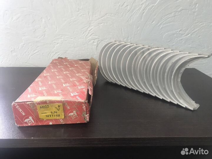 Вкладыши коренные MT115H 0.50 6D20 6D21 6D22 6D22