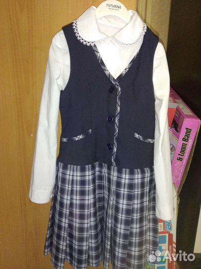 Блузка белая для девочек