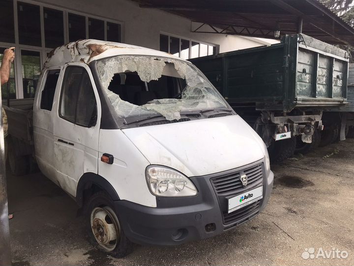 ГАЗ ГАЗель 33023 2.9 МТ, 2019, битый, 150 000 км
