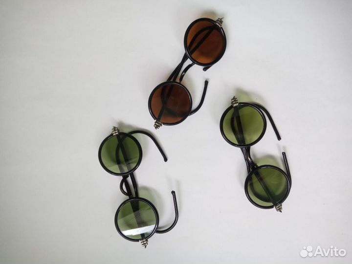 Очки круглые советские защитные