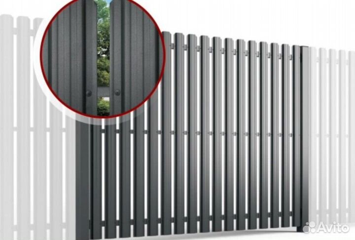 Двухсторонний штакетник