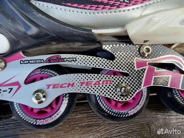 Роликовые коньки детские раздвижные