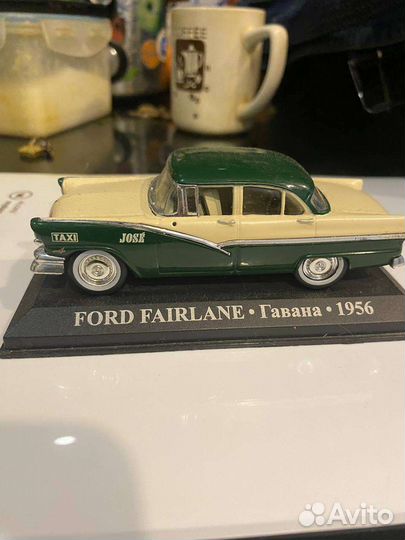 Машинка Gdz.ru ford fairlane. Гавана-1956год