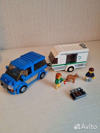 Lego City 60117 Фургон и дом на колёсах