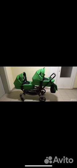 Коляска для двойни и погодок