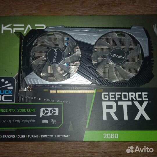 Видеокарта rtx 2060 6gb