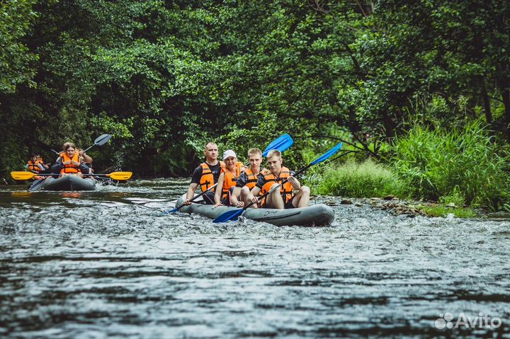 Корпоративные сплавы на байдарках