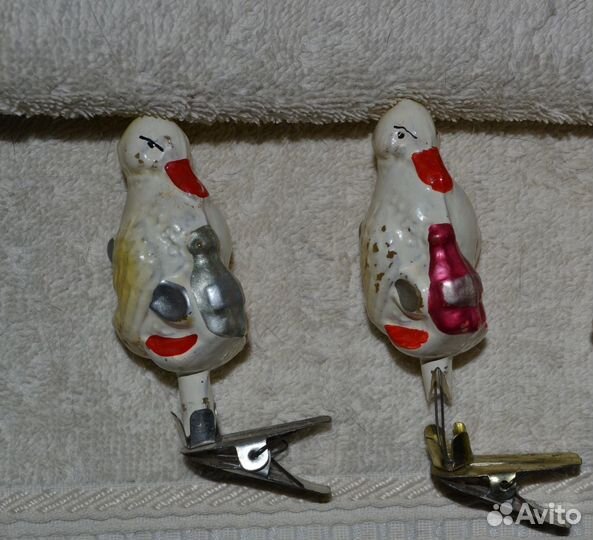 Елочные игрушки СССР