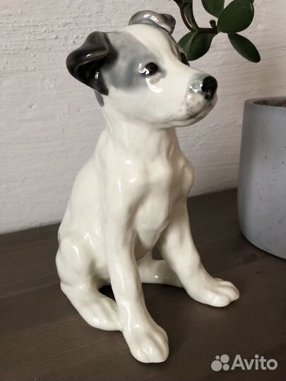 Статуэтка собака СССР фарфор зик