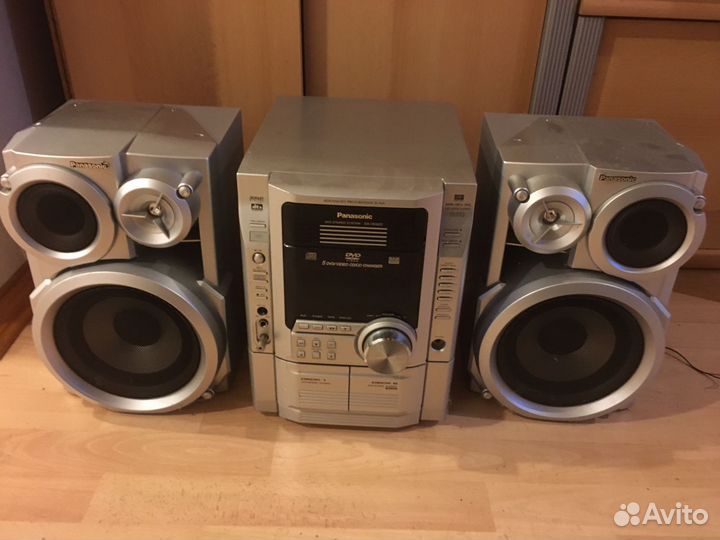 Музык. центр panasonic, Sony, колонки Samsung