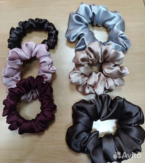 Шёлковые резиночки для волос