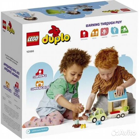 Lego duplo Семейный дом на колесах 10986