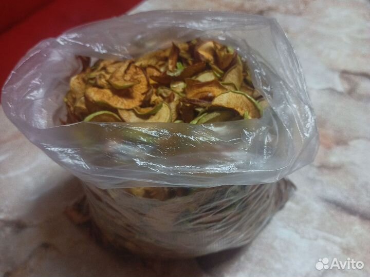 Сушеные яблоки