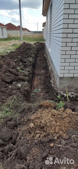 Услуги миниэкскаватора