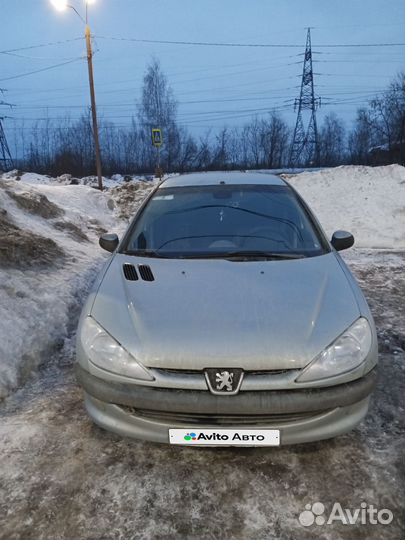 Peugeot 206 1.4 AT, 2003, 230 000 км