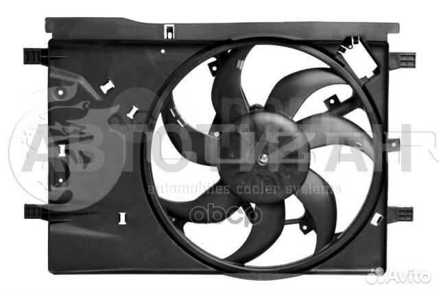 Вентилятор охл. с кожухом для а/м Opel Corsa D (06