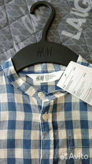 Рубашка, шорты H&M на мальчика