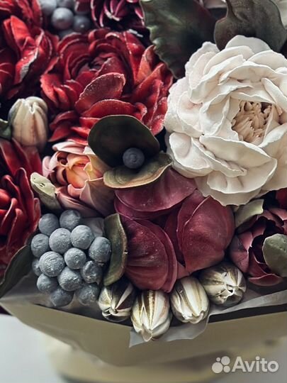 Букет из зефира 40 см