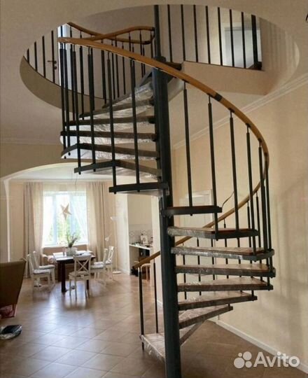 Лестницы на металлокаркасе