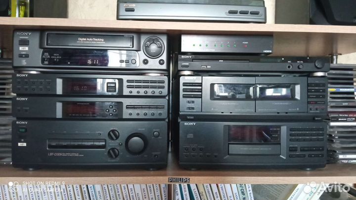 Кассетная дека sony