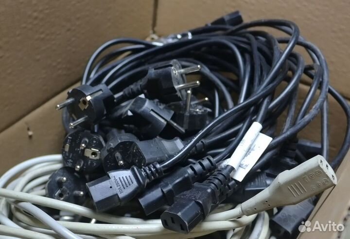 Кабель питания сетевой б/у