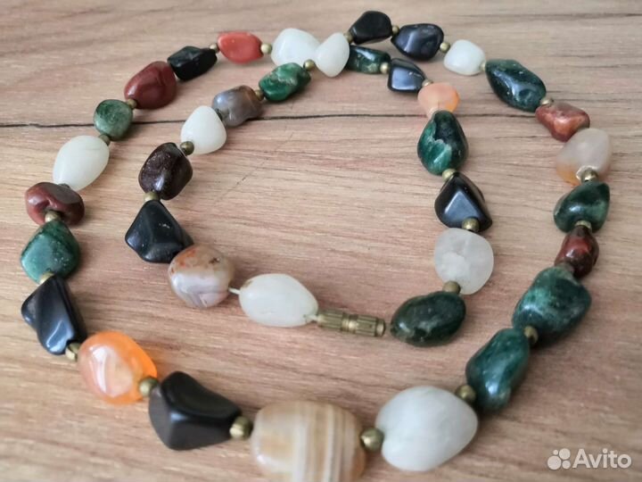 Бусы СССР Самоцветы 60-е