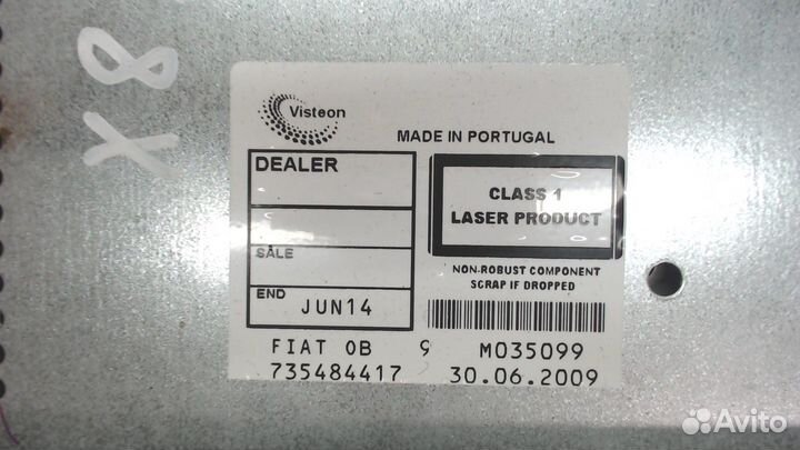 Магнитола Fiat Bravo, 2009